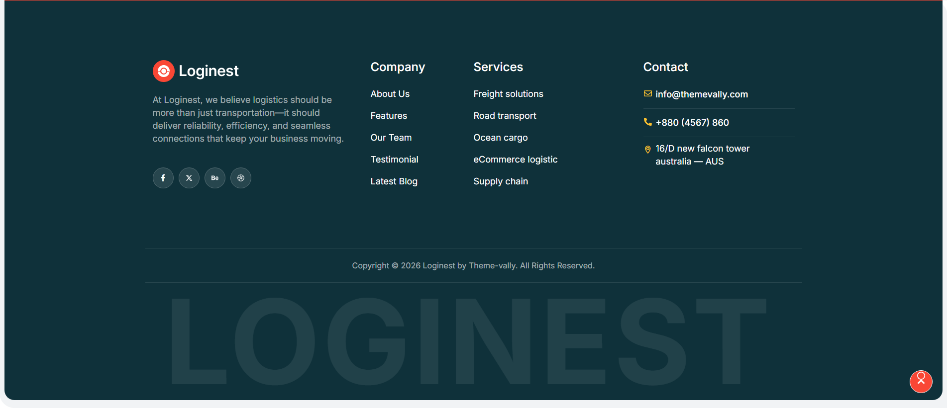 Footer V1