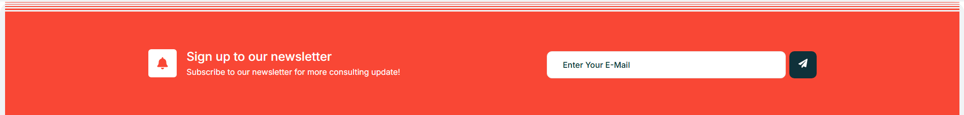 Metform Newsletter Block